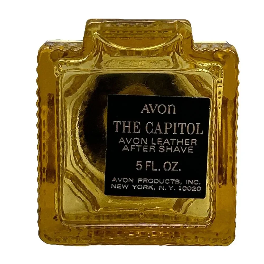 Vintage (1972) AVON Historic‎ Landmark Series - THE CAPITOL Aftershave - Empty